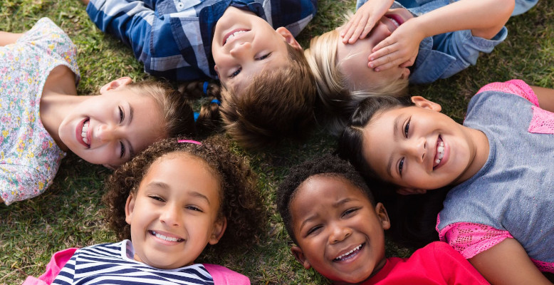 Children smiling